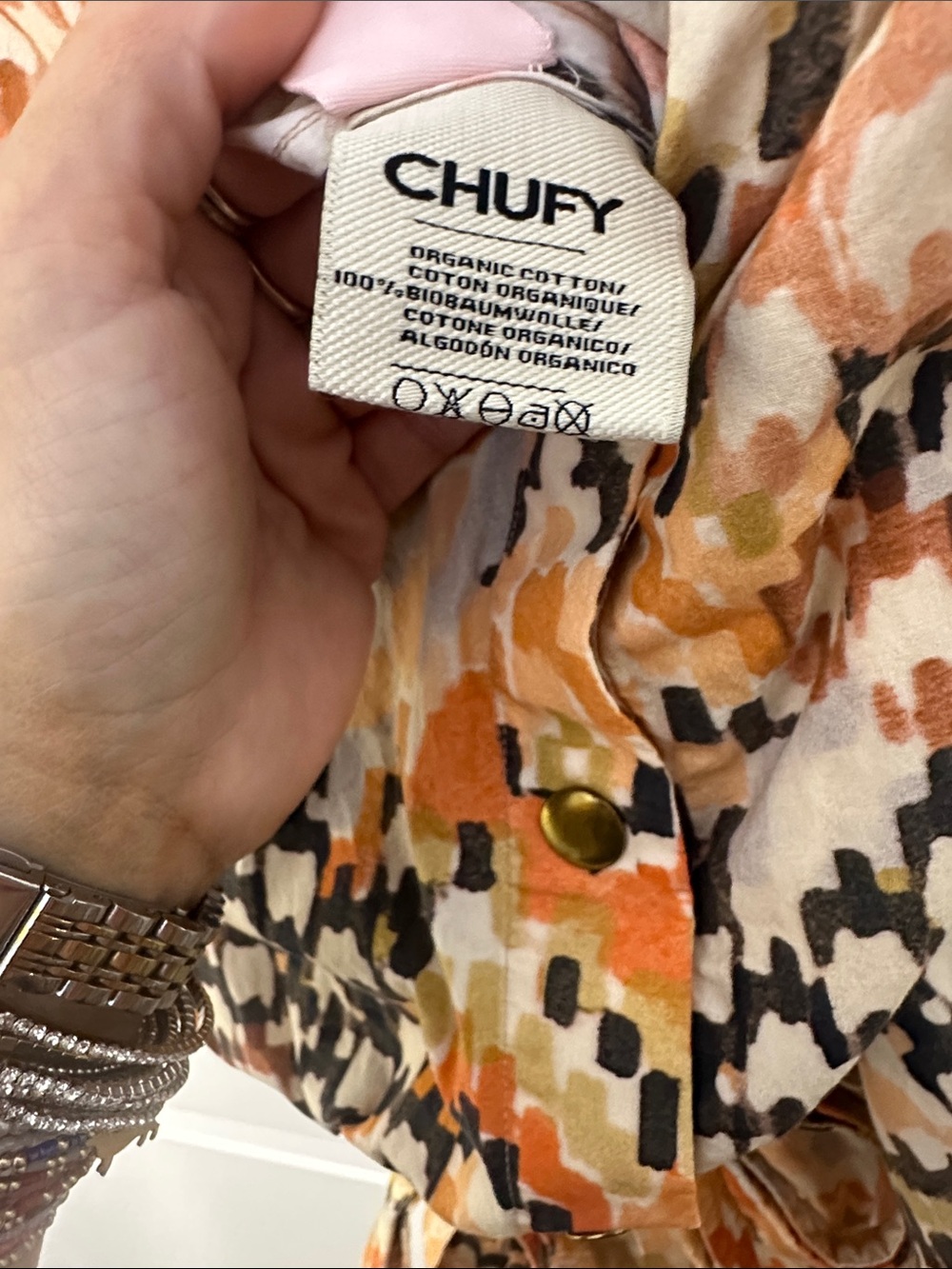 Chufy Marcia Printed Belted Romper Playsuit – Women’s Medium - Picture 7 of 7